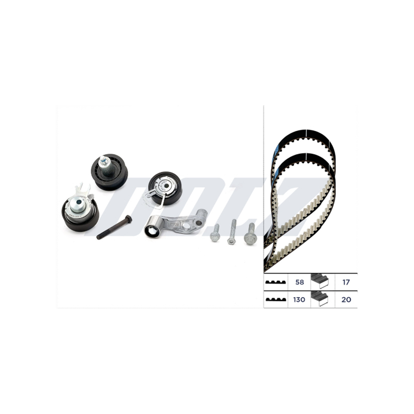 KOMPLET ROZRZĄDU DOLZ SKD035 VW 1.4-1.6 97-