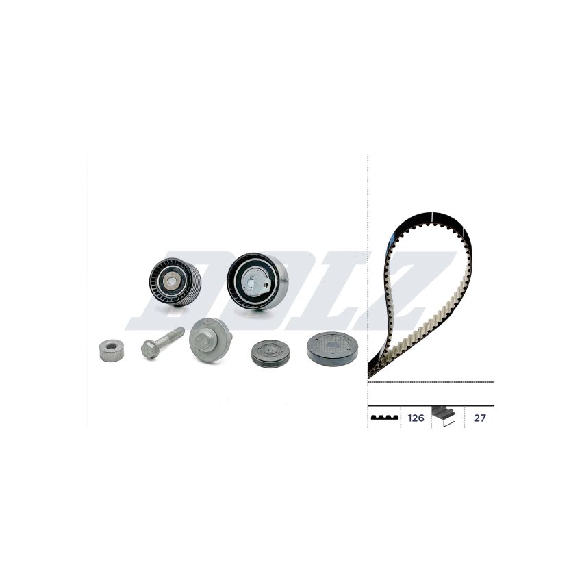 KOMPLET ROZRZĄDU DOLZ SKD117 RENAULT 1.8-2.0/T 01-