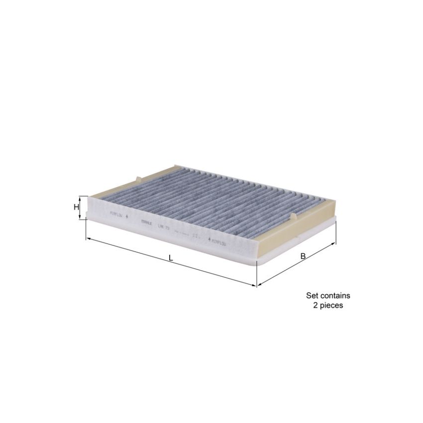 FILTR KABINOWY KNEHT LAK73S BMW 2.0-4.4 95-