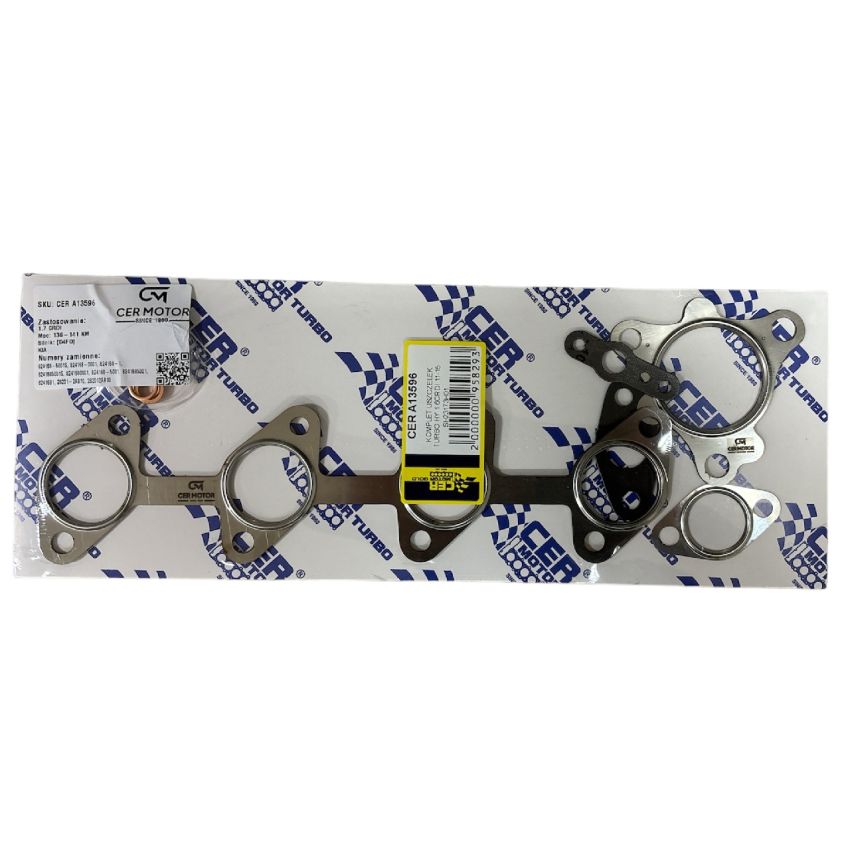 KOMPLET USZCZELEK TURBOSPRĘŻARKI CER A13596 HYUNDAI 1.7CRDI 11-