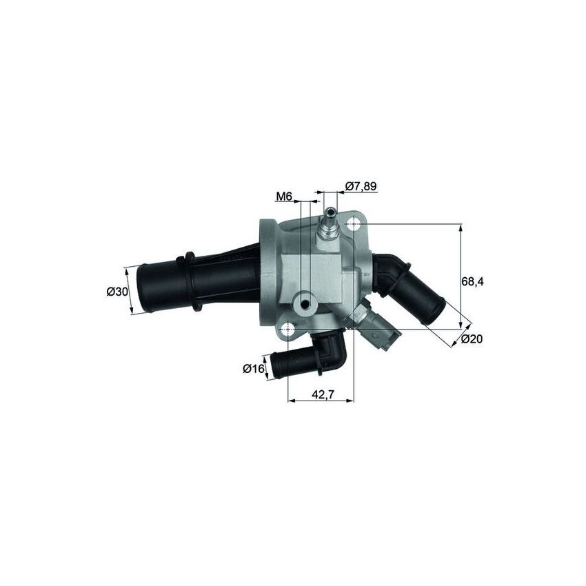 TERMOSTAT MAHLE TI16488 FIAT 1.3JTD 03-