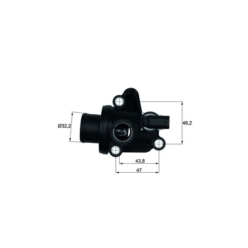 TERMOSTAT MAHLE TI1287 MERCEDES 1.4-2.1 97-05