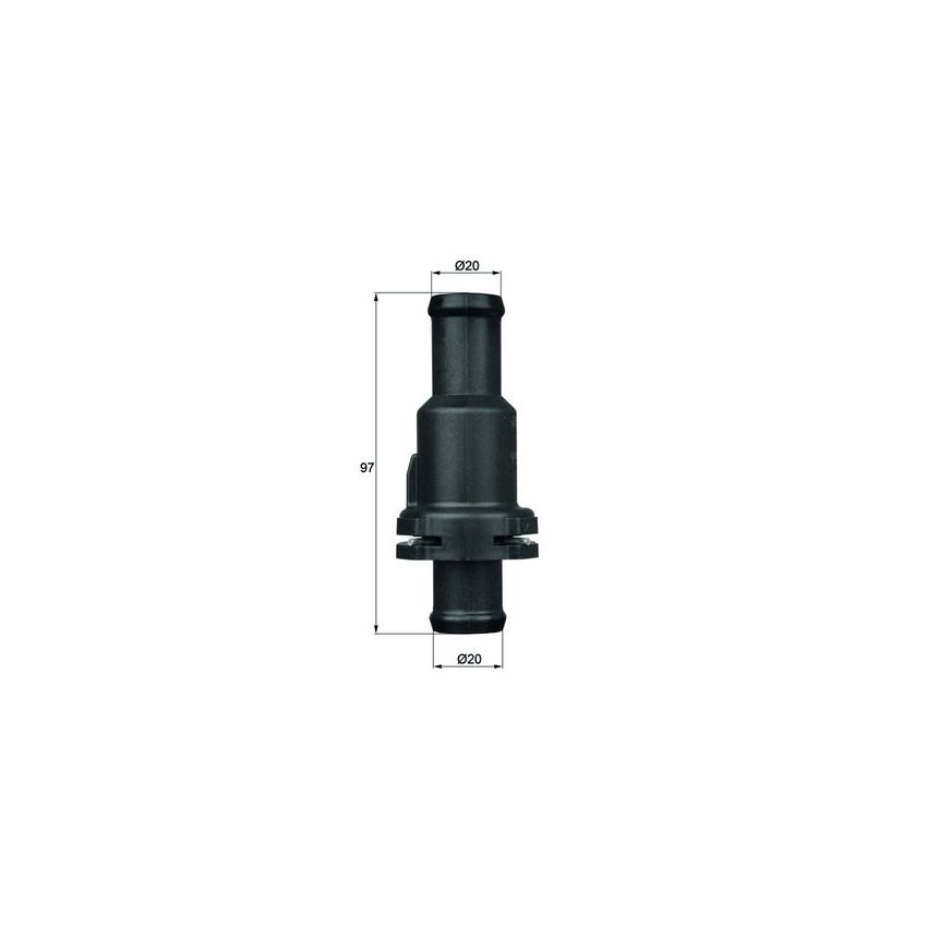 TERMOSTAT MAHLE TH580 VW 2.0TFSI 04-