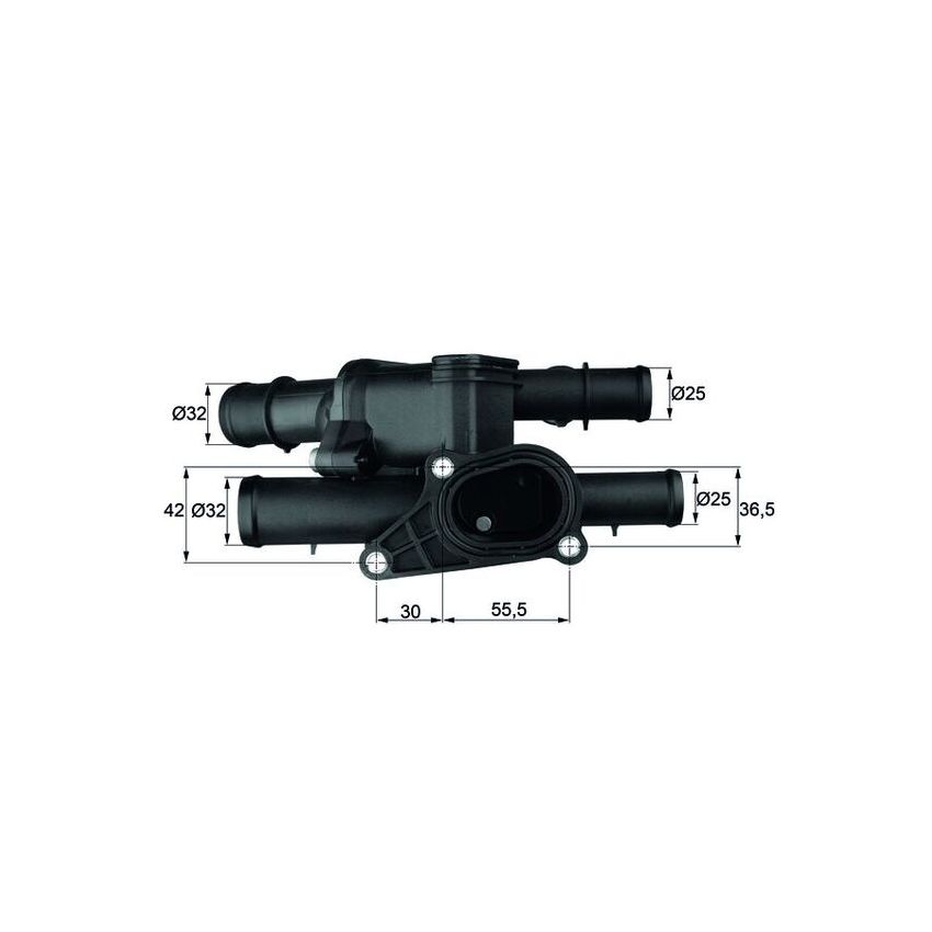 TERMOSTAT MAHLE TM1105 VW 1.6 96-10