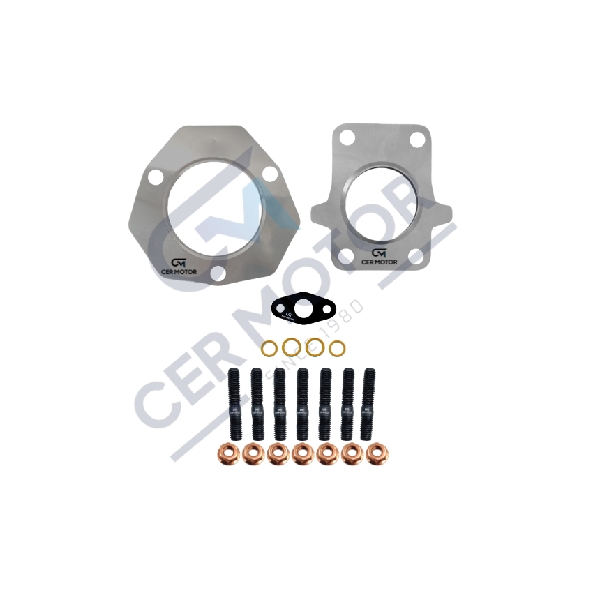 KOMPLET USZCZELEK TURBOSPRĘŻARKI CER A13657 RENAULT 1.4TCe 09-