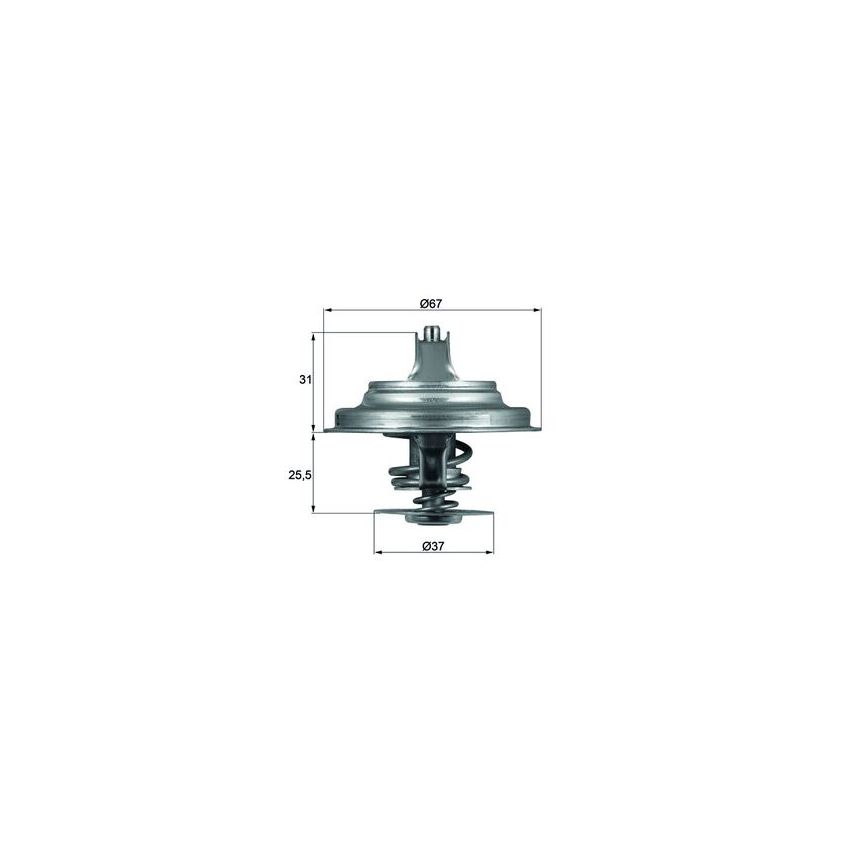 TERMOSTAT MAHLE TX2587D VW 1.9-2.5 81-13