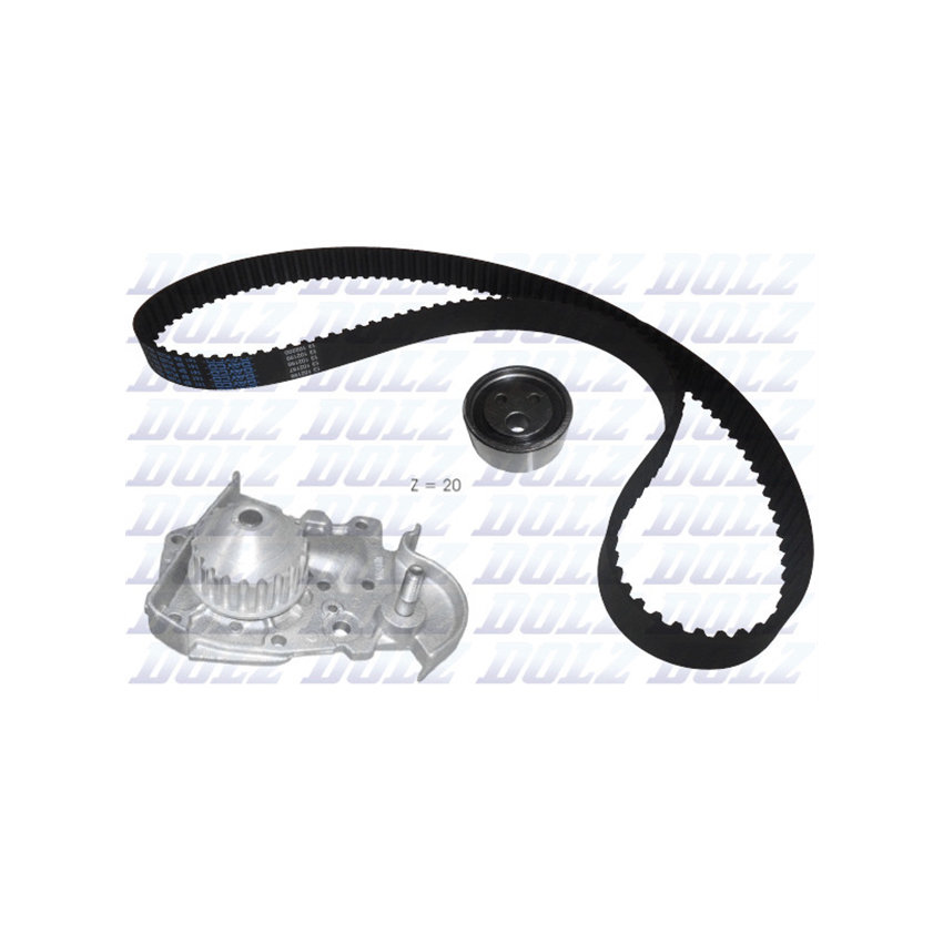 KOMPLET ROZRZĄDU DOLZ KD018 RENAULT 1.6 96-03
