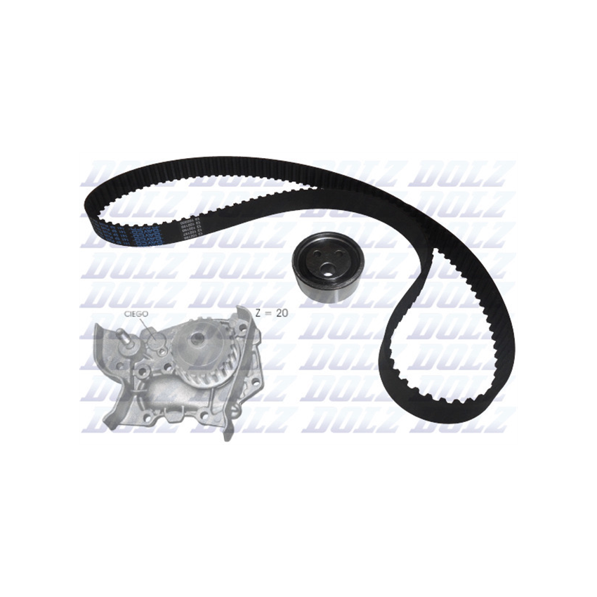 KOMPLET ROZRZĄDU DOLZ KD017 RENAULT 1.4 93-08