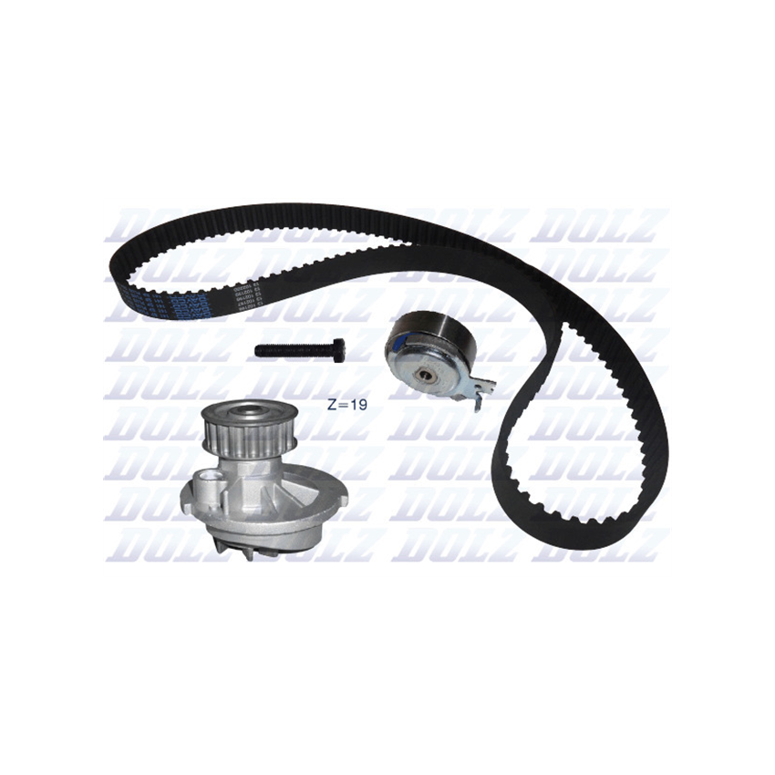 KOMPLET ROZRZĄDU DOLZ KD024 OPEL 1.6 98-00