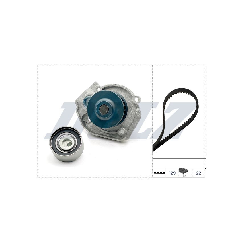 KOMPLET ROZRZĄDU DOLZ KD141 FORD T 1.2-1.4 97-