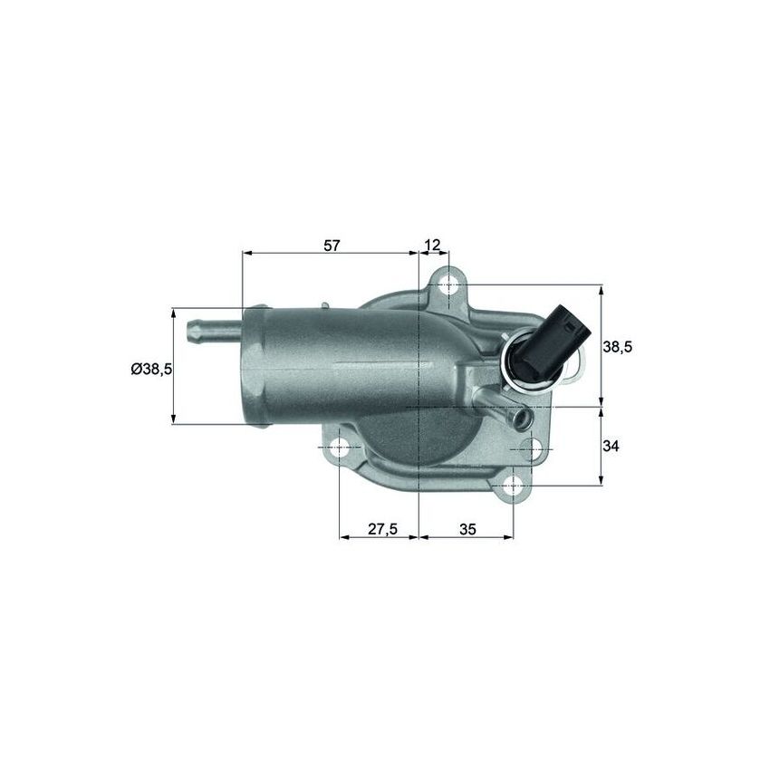TERMOSTAT MAHLE TH987 MERCEDES 2.2CDI 94-01