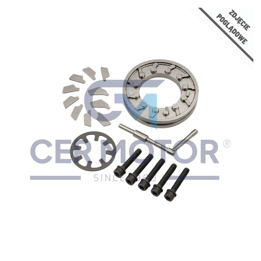 ZESTAW MONTAŻOWY ZMIENNEJ GEOMETRII CER A12648Z 12KPL