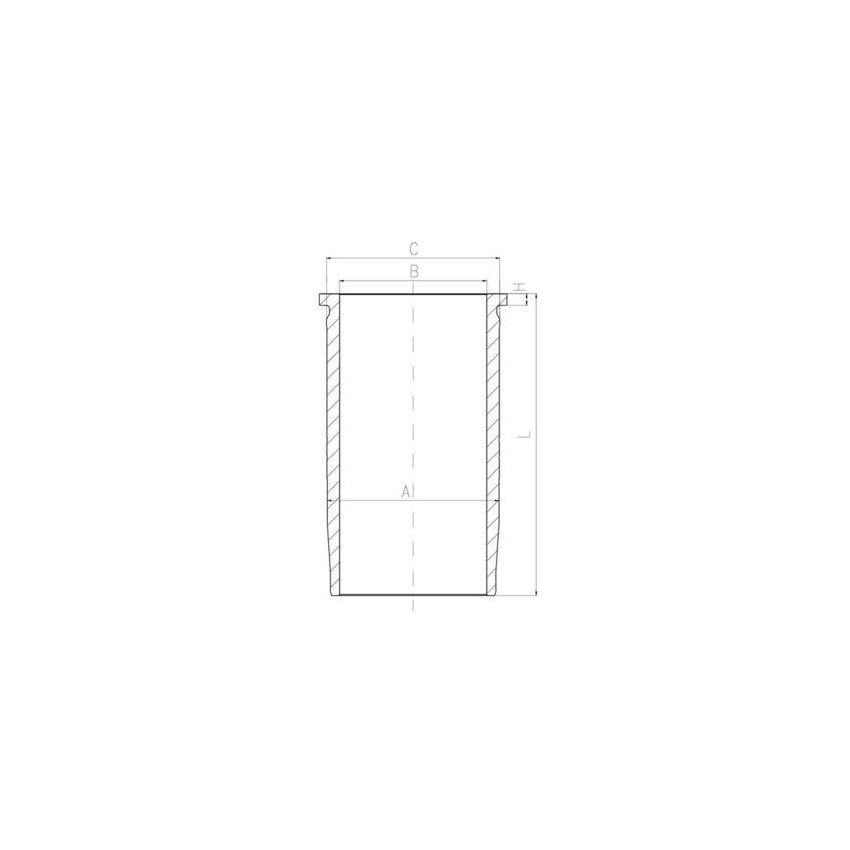 TULEJA CYLINDROWA MAHLE 227WN5601 MAN D2866 79-