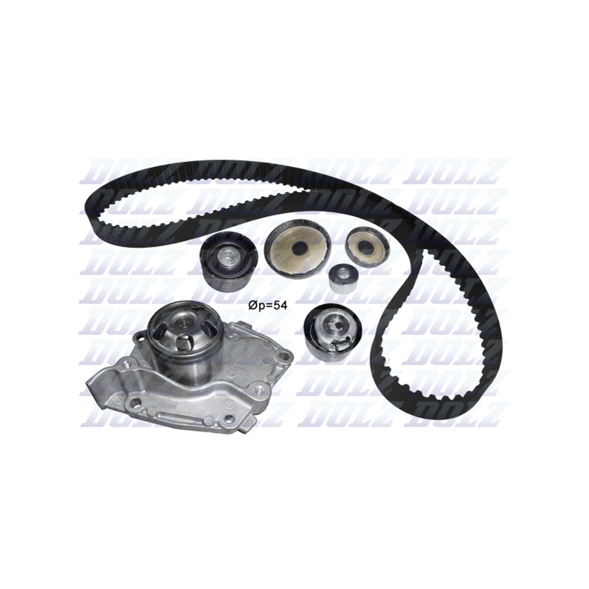 KOMPLET ROZRZĄDU DOLZ KD117 RENAULT 1.8-2.0/T 01-