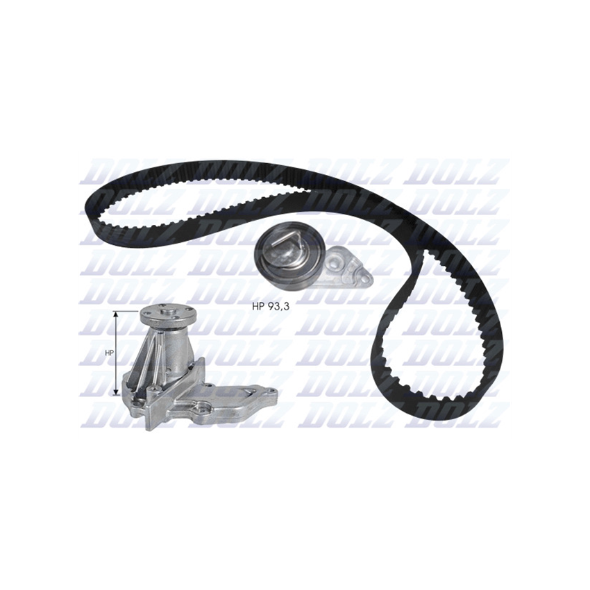 KOMPLET ROZRZĄDU DOLZ KD127 FORD 1.2-1.6 95-12