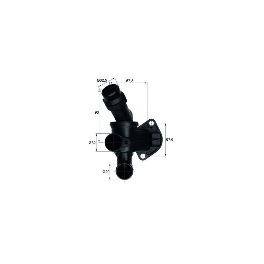TERMOSTAT MAHLE TI787 VW 2.0 04-11