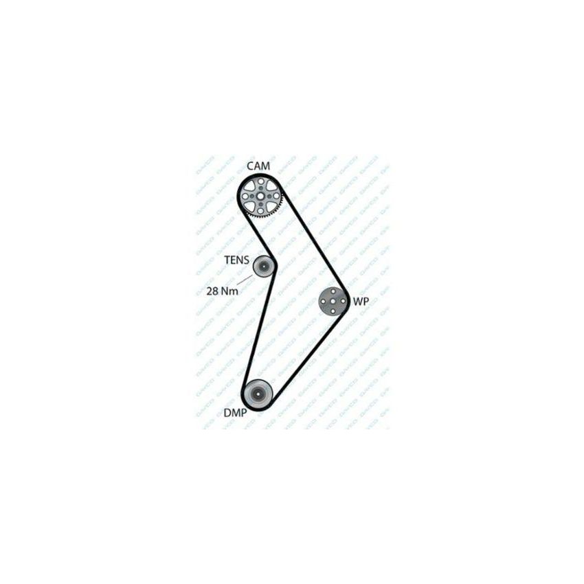 PASEK WIELOROWKOWY DAYCO 6PK1041PM PSA 1.2 13-21
