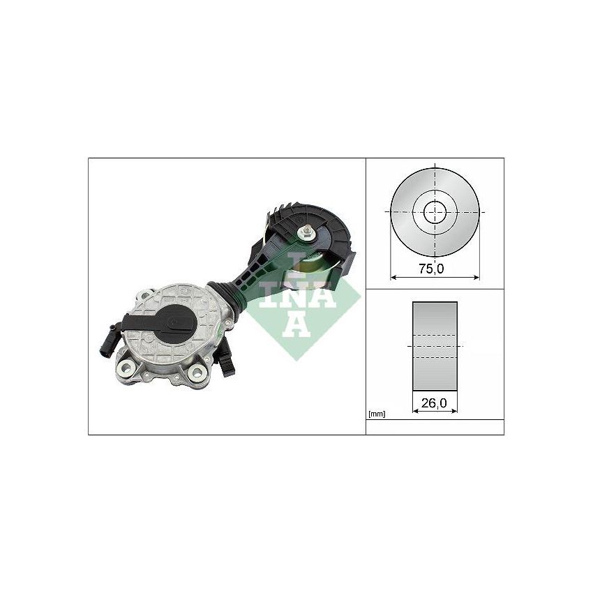 NAPINACZ PASKA INA 534042510 PSA 1.4-1.6VTI 08-21