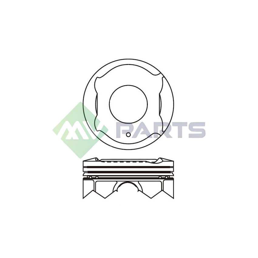 TŁOK MV PARTS P5586A STD TOYOTA 1.5 00-09