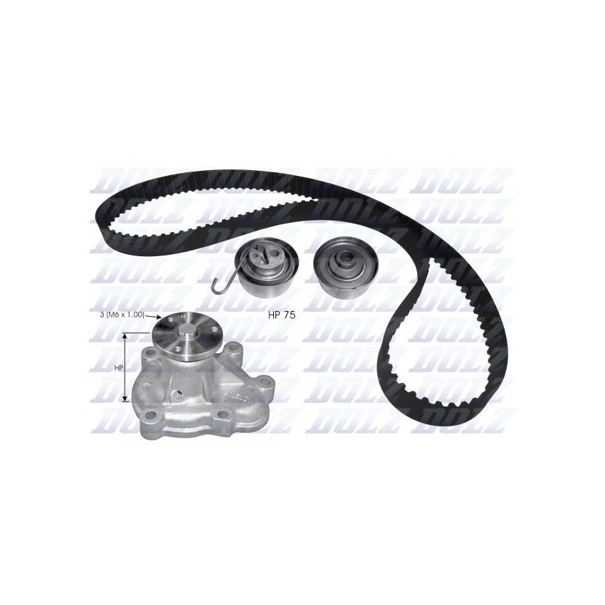 KOMPLET ROZRZĄDU DOLZ KD137 OPEL 1.7D 07-15