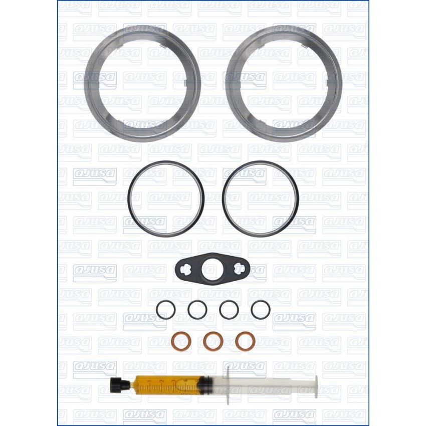 KOMPLET USZCZELEK TURBOSPRĘŻARKI AJUSA JTC12507 BMW 3.0TD 16-