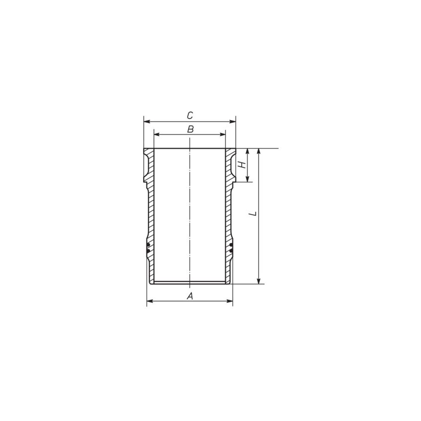 TULEJA CYLINDROWA MAHLE 001LW00138001 MERCEDES OM471 11-