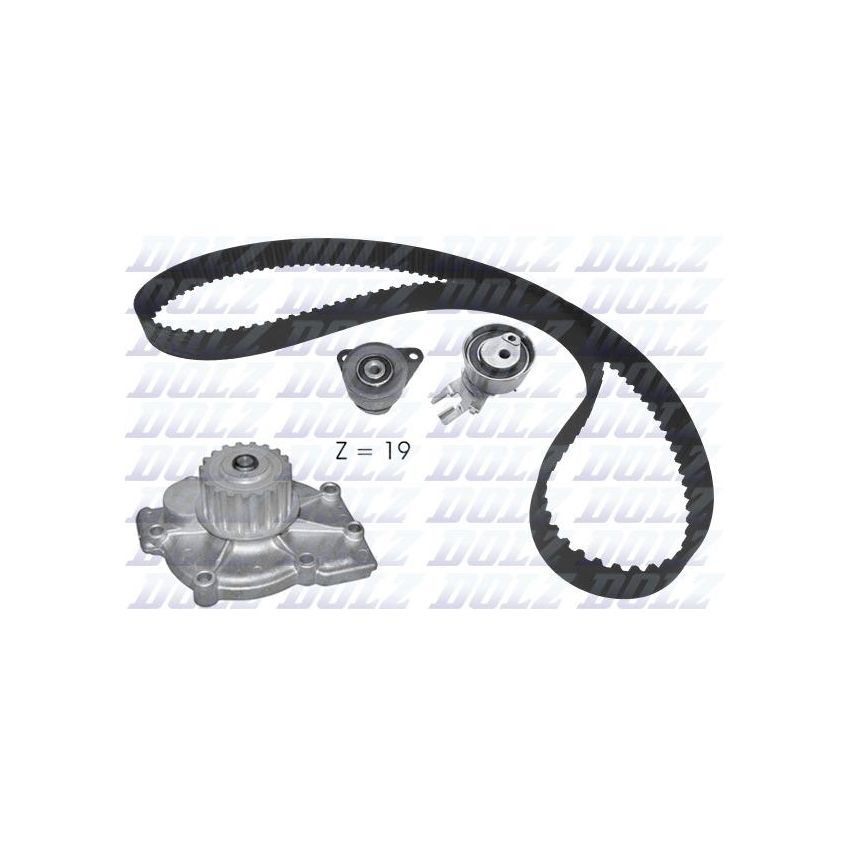 KOMPLET ROZRZĄDU DOLZ KD164 VOLVO 2.0-2.5 99-