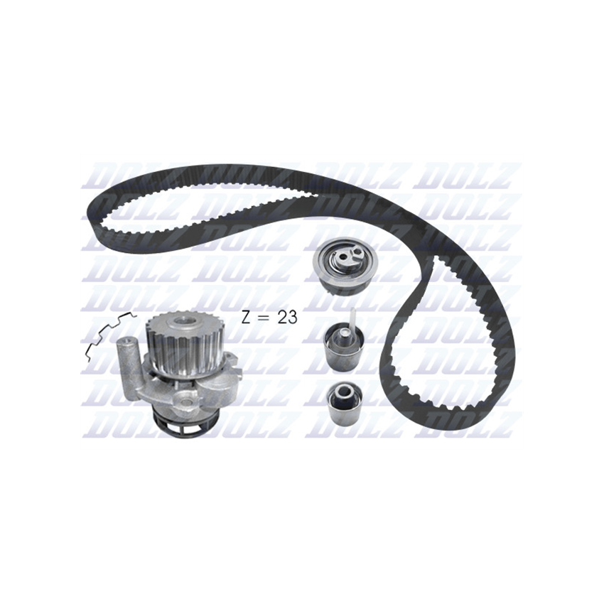 KOMPLET ROZRZĄDU DOLZ KD165 VW 2.0/T 03-