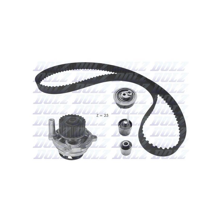 KOMPLET ROZRZĄDU DOLZ KD166 VW 2.0/T 03-