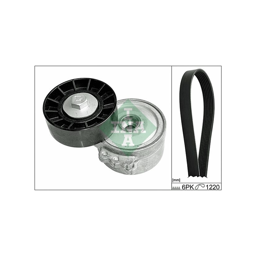 KOMPLET PASKA WIELOROWKOWEGO INA 529010510 PSA 2.0HDI 05-18