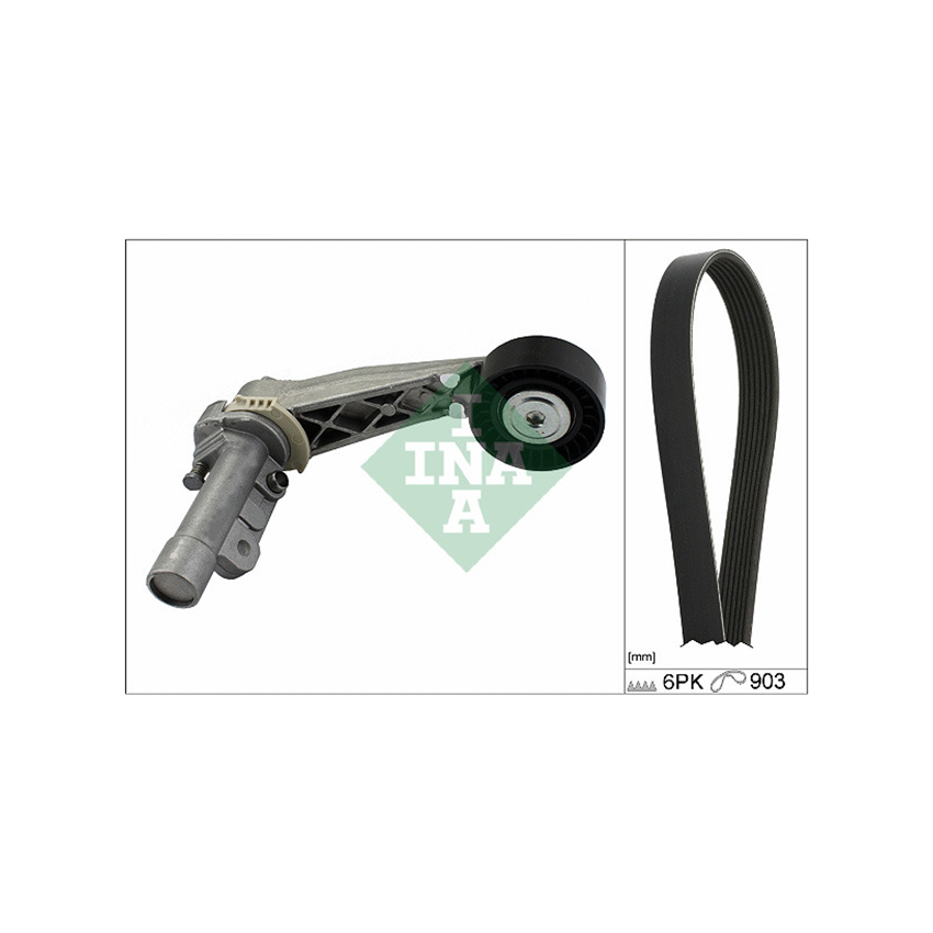 KOMPLET PASKA WIELOROWKOWEGO INA 529050410 PSA 1.4-1.6HDI 06-2