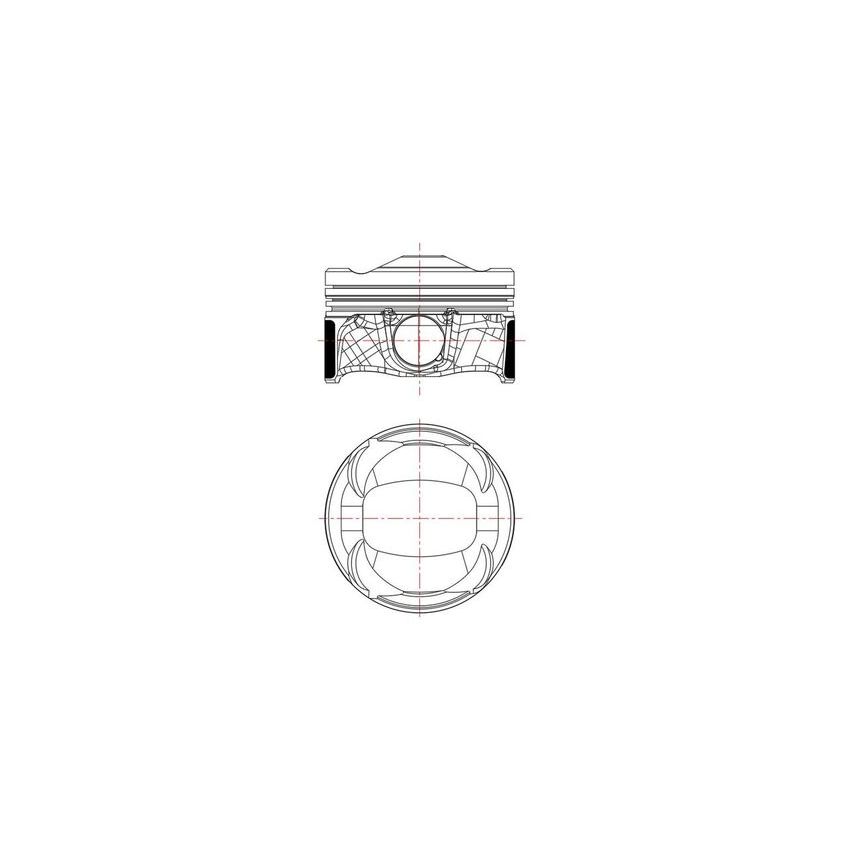 TŁOK MAHLE 039PI00134002 0.50 PSA 1.2THP 15-
