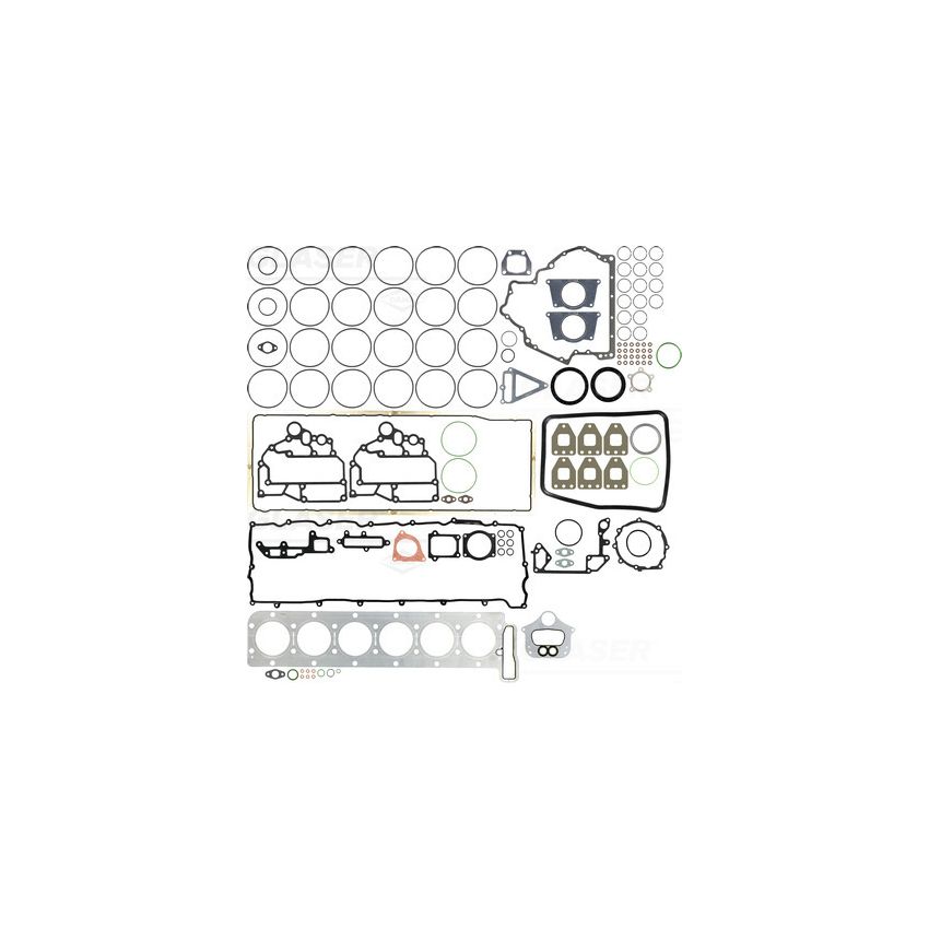 KOMPLET USZCZELEK SILNIKA GLASER S90374-00 MAN D2676 16-