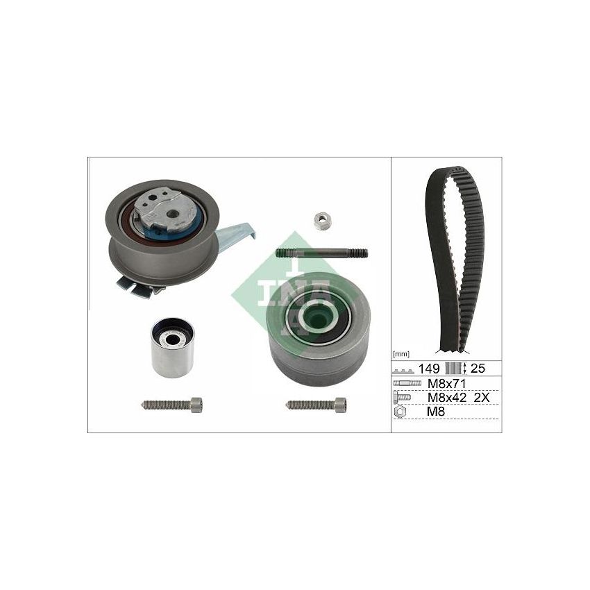 KOMPLET ROZRZĄDU INA 530083510 VW 2.0TDI 14-21