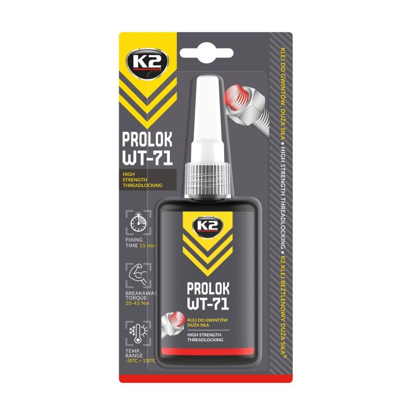 KLEJ DO GWINTÓW POLOK 50g K2 WT71
