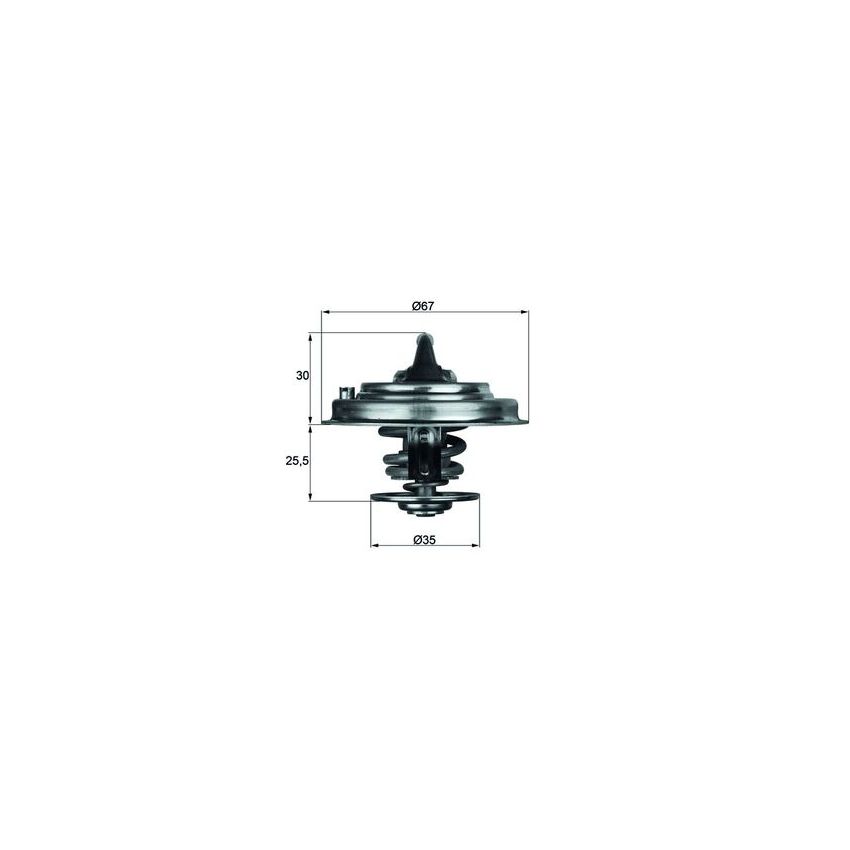TERMOSTAT MAHLE TX3482D VW 3.7-4.2 98-16