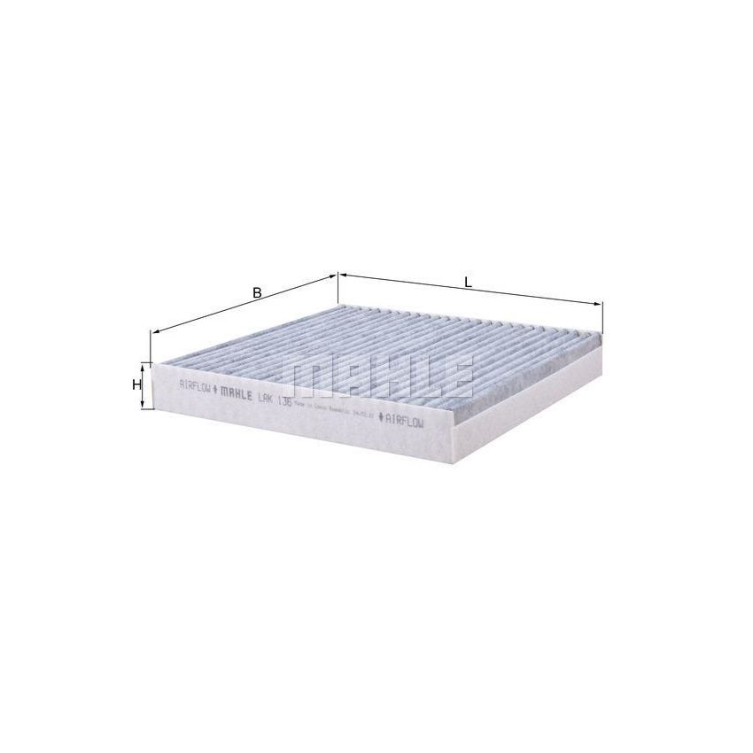 FILTR KABINOWY KNEHT LAK136 RENAULT 1.6-3.0B+D 00-