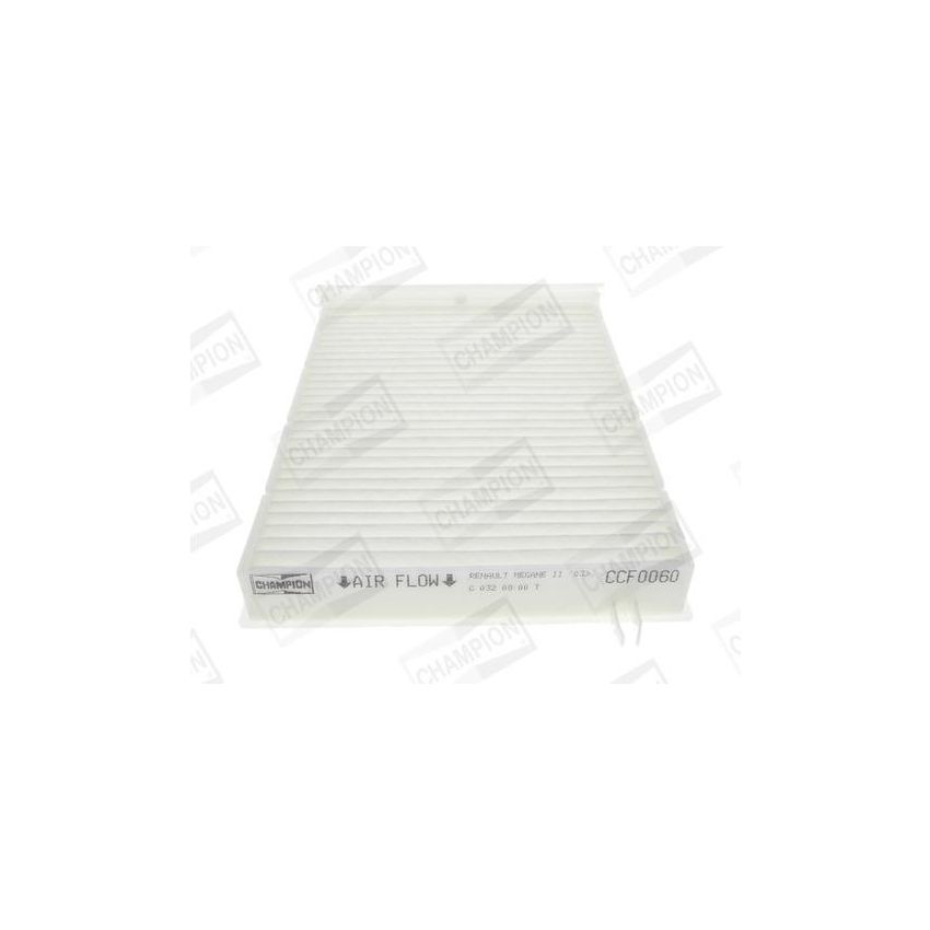 FILTR KABINOWY CHAMPION CCF0060 RENAULT 1.4-2.0 02-10
