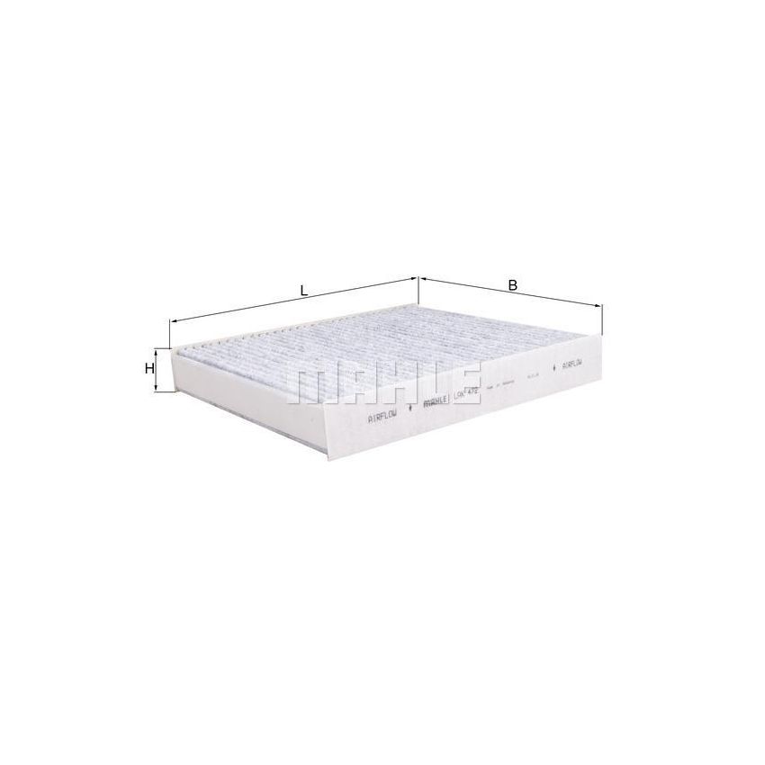 FILTR KABINOWY KNEHT LAK472 OPEL 1.6-2.0CDTI 08-
