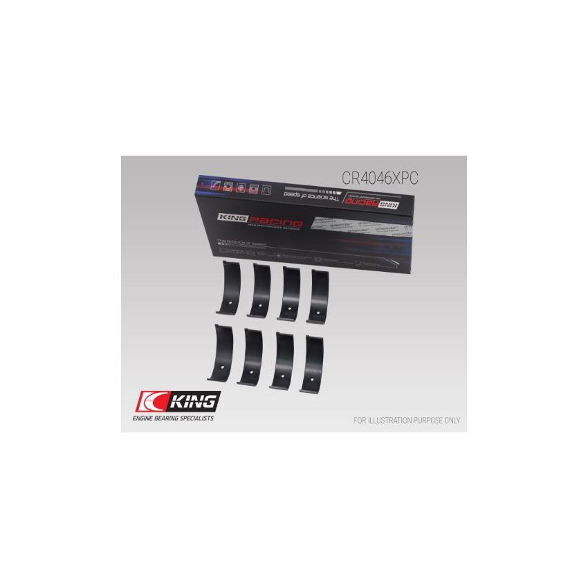 PANEWKI KORBOWODOWE KING BEARINGS CR4046XPC STDX HONDA RACING 1.5-2.0