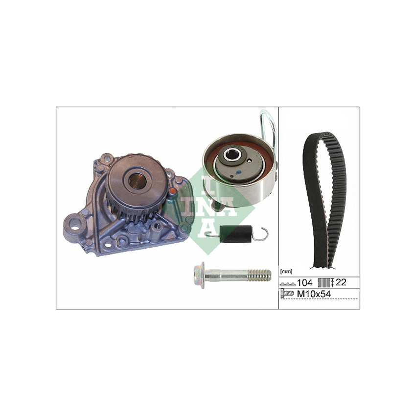 KOMPLET ROZRZĄDU INA 530050631 HONDA 1.6-1.7 00-06