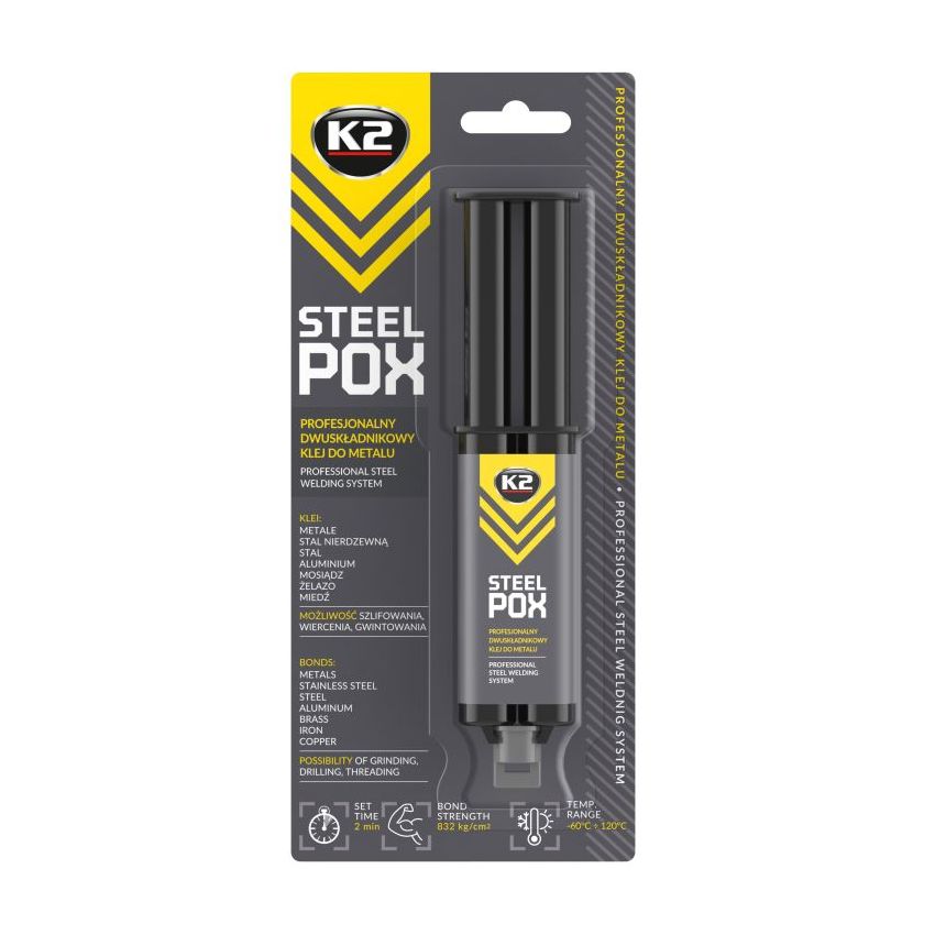 KLEJ.DO METALU STEELPOX 25ml K2 B477