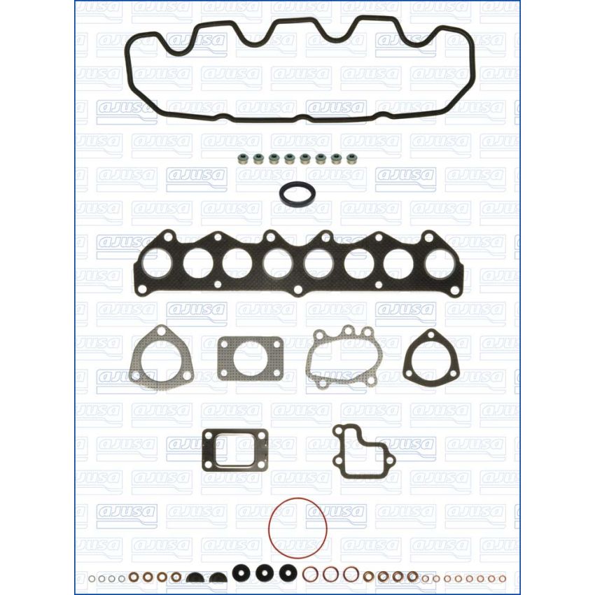 KOMPLET USZCZELEK GŁOWICY AJUSA 53004800 ROVER 2.5TDI RANGE ROV 89-94