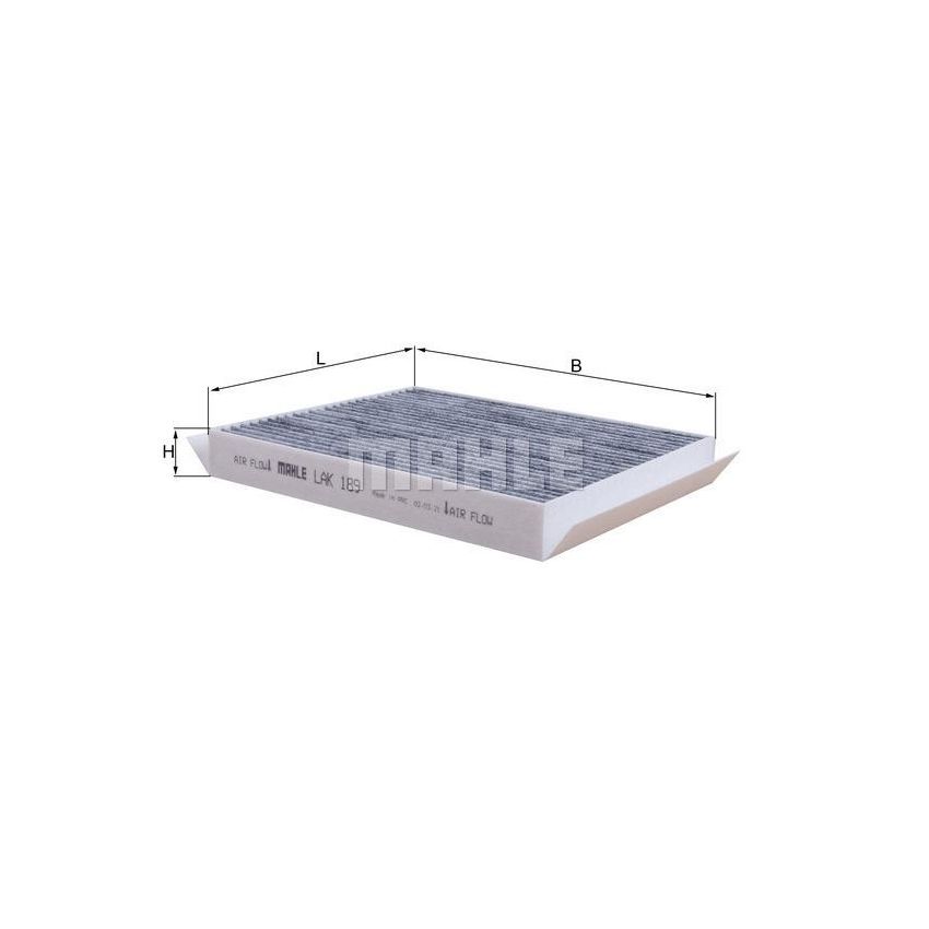 FILTR KABINOWY KNEHT LAK189 OPEL 1.3-1.8CDTI 03-10