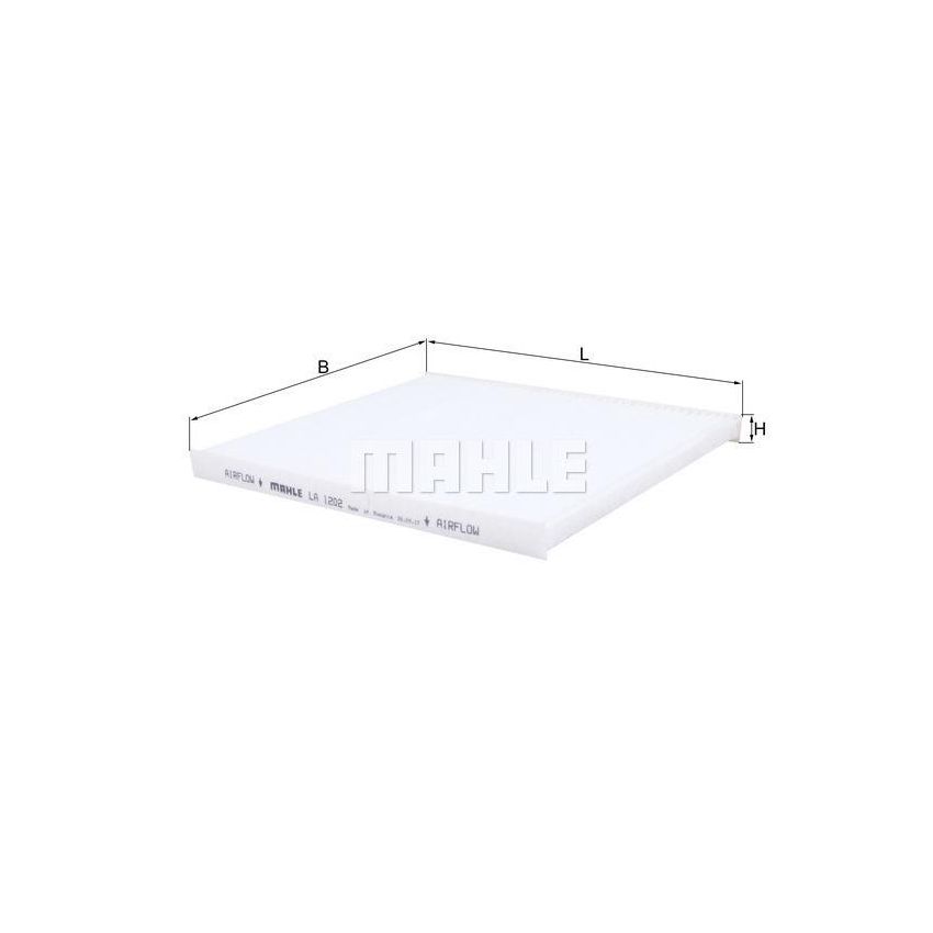 FILTR KABINOWY KNEHT LA1202 HYUNDAI 1.1-1.6 10-17