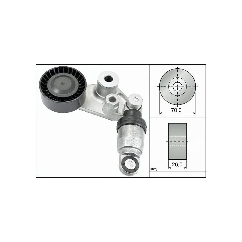 NAPINACZ PASKA INA 534029710 SY 2.0-2.7 04-13