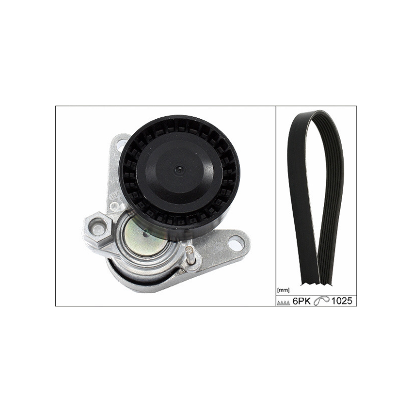 KOMPLET PASKA WIELOROWKOWEGO INA 529016710 VW 1.6-2.0TDI 11-