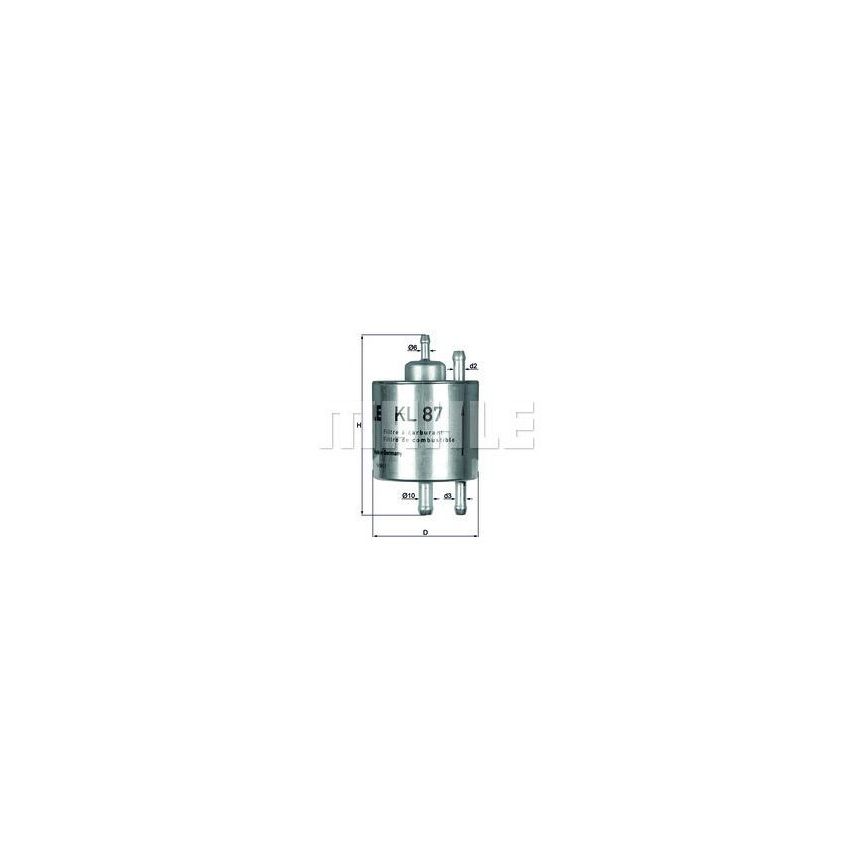 FILTR PALIWA KNEHT KL87 MERCEDES 1.4-2.1 97-05