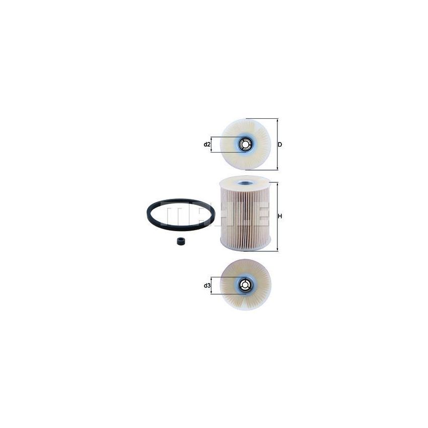FILTR PALIWA KNEHT KX231D OPEL 1.7-3.0 96-15