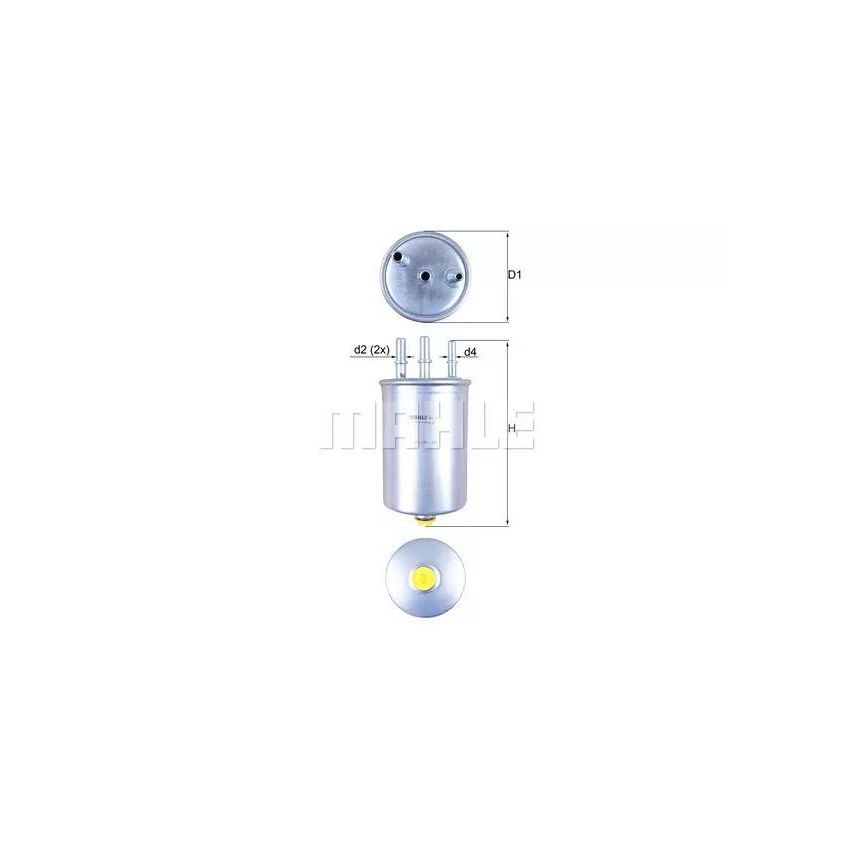 FILTR PALIWA KNEHT KL511 1.8 02-13